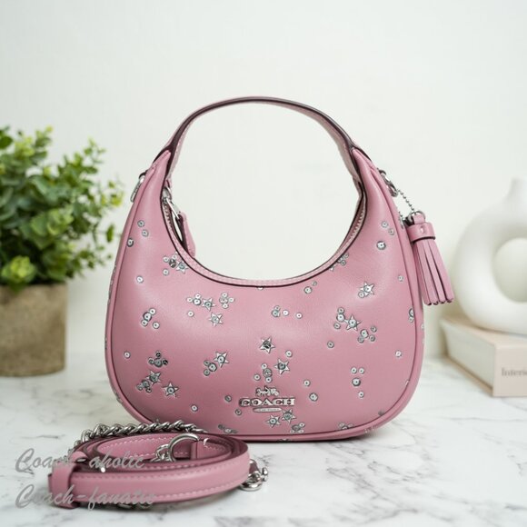 NWT Coach CCE63 Carmen Mini Crossbody Bag With Star Print - Picture 1 of 10